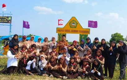 Kunjungan Kamabigus Penggalang MTs Darul Hikmah di acara Pegatra