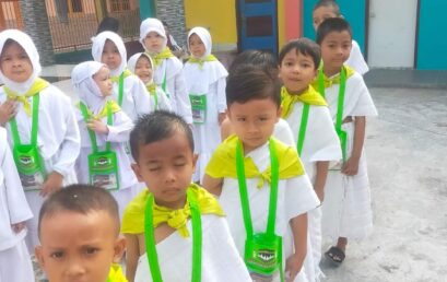 TK Islam Darel Hikmah mengikuti Kegiatan Manasik Haji Sekecamatan Binawidya
