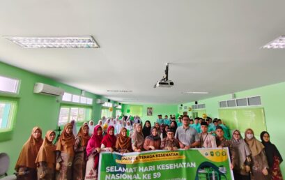 Parade Tenaga Kesehatan dalam Rangka Hari Kesehatan Nasional (HKN) ke-59 di Ponpes Dar El Hikmah