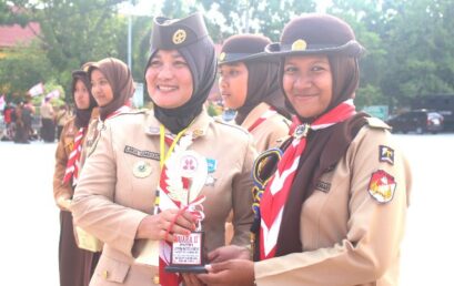 Pramuka Dar El Hikmah Raih Prestasi di Upacara Hari Pramuka Kwartir Cabang Kota Pekanbaru