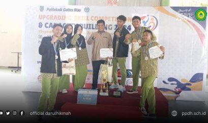 Super! SMK Darel Hikmah meraih Juara Pertama Capacity Building 2024