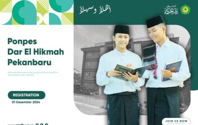 Telah Dibuka!!! Penerimaan Santri Baru TP. 2025/2026