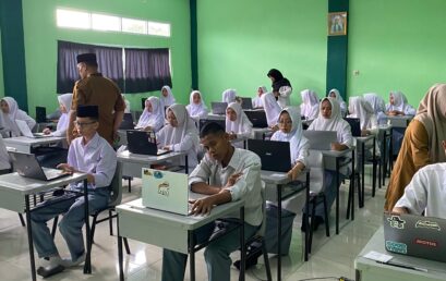 Kabid Pendidikan PPDH Monitoring Pelaksanaan Sumatif Akhir Semester (SAS) Ganjil TP 2024-2025