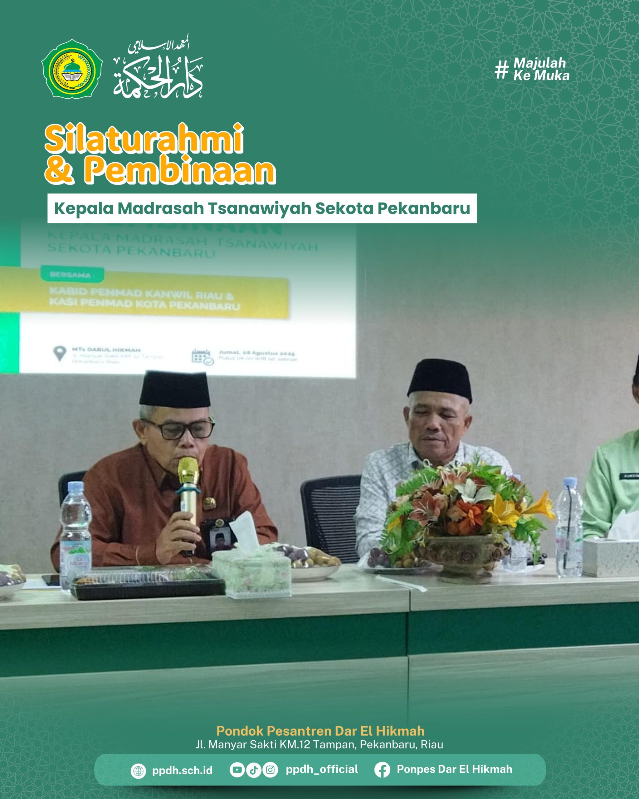 Silaturahmi dan Pembinaan Kepala MTs Sekota Pekanbaru