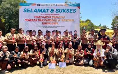 Tim Pramuka Dar El Hikmah Raih Prestasi Gemilang TKP3 Nasional ke-6