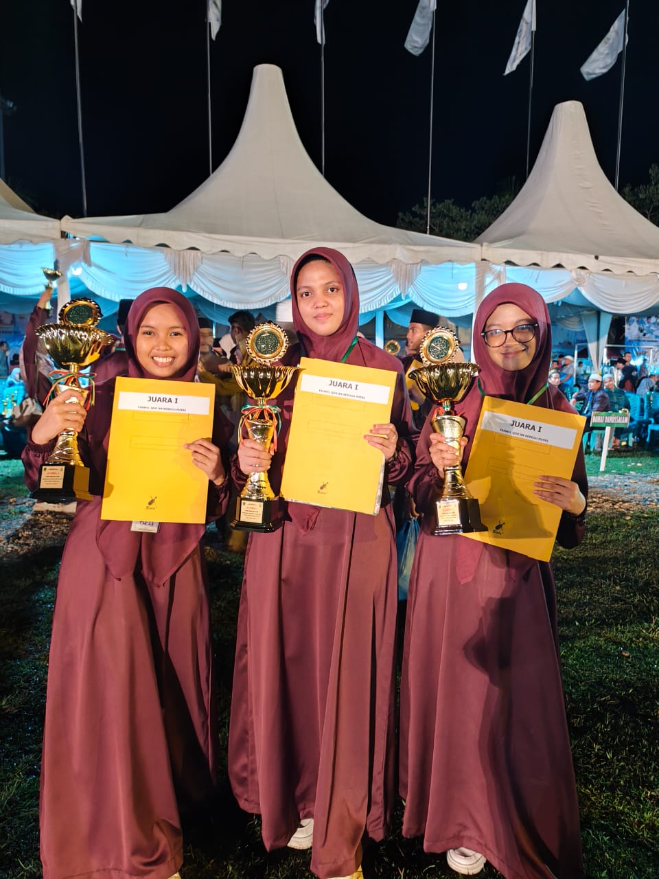 Membanggakan, Raih Juara 1 dan 2 Fahmil Quran MTQ Kab Rohul